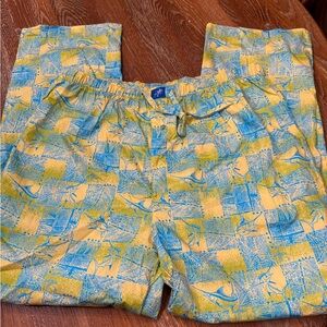 Guy Harvey Blue ,yellow and Green Fish lounge Sleep wear